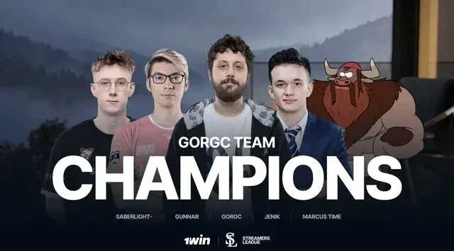 El equipo de  Gorgc  completó una barrida inversa para ganar la 1win Streamers League Temporada 3 - Noticias Esports