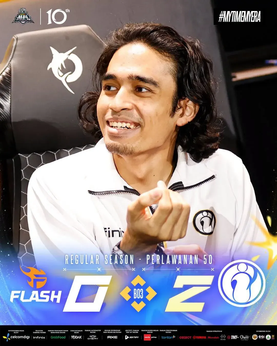 Invictus Gaming  barrida  Team Flash  en la última semana de la temporada regular de MPL Malasia - Noticias Esports