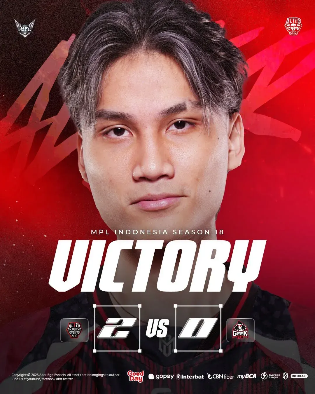 Alter Ego  barrer  Geek Fam  para continuar la búsqueda de la parte superior del cuadro de MPL Indonesia - Noticias Esports