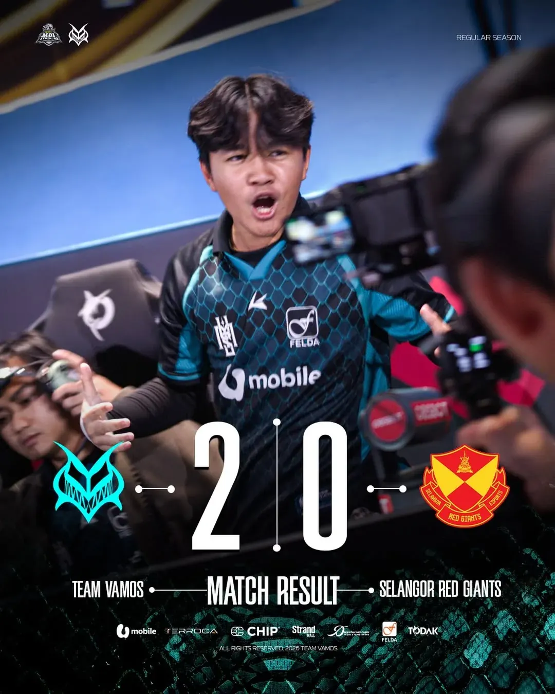 Team Vamos  barrida  Selangor Red Giants  para extender la racha ganadora - Noticias Esports