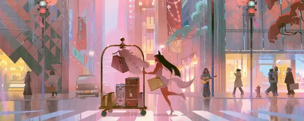 Anunciado el Libro de Viajes de K/DA en Colaboración con Louis Vuitton
