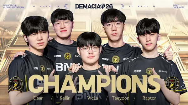 BNK FEARX  derrotó a  Team WE  para ganar la Demacia Cup Global Invitational