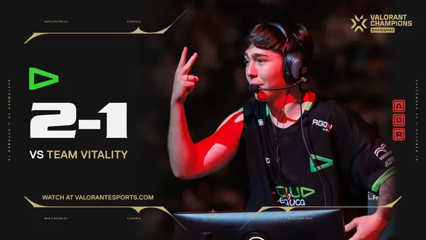 LOUD  remontó a Vitality para alcanzar la gran final de Champions Shanghai