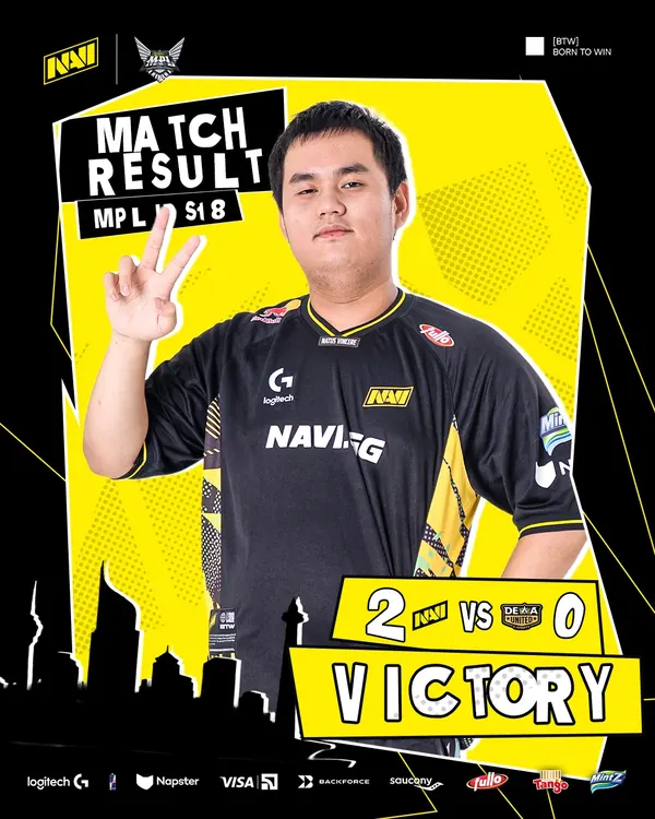 NAVI barre a Dewa United mientras Liquid ID y EVOS ganan en MPL Indonesia