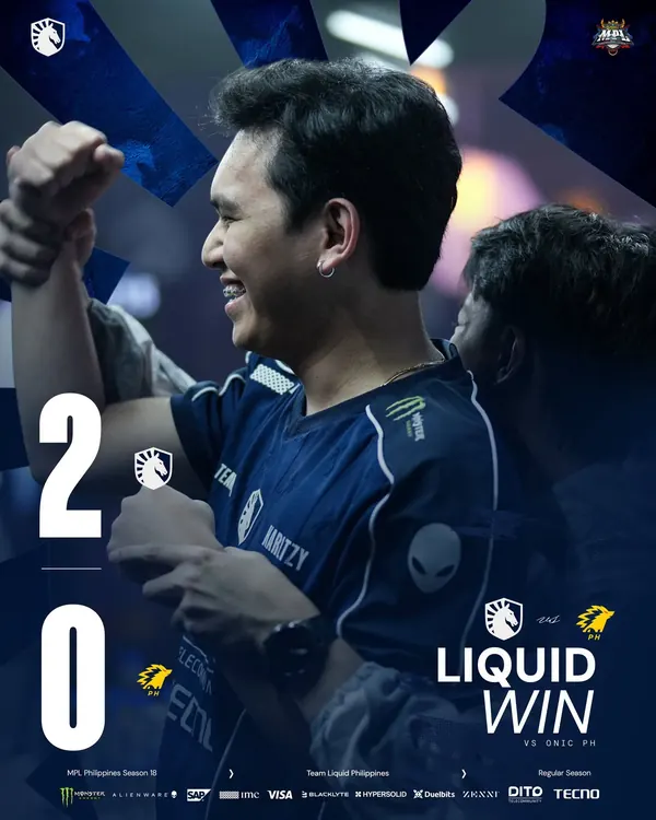 Liquid PH barre a ONIC mientras Falcons y  omega  aseguran victorias en MPL Filipinas