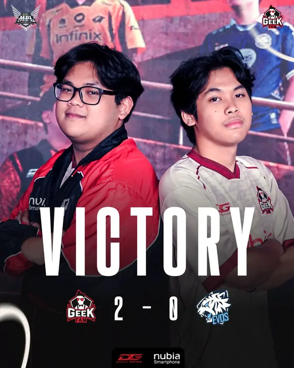 Geek Fam  aturdió a EVOS mientras ONIC y Bigetron ganan en MPL Indonesia
