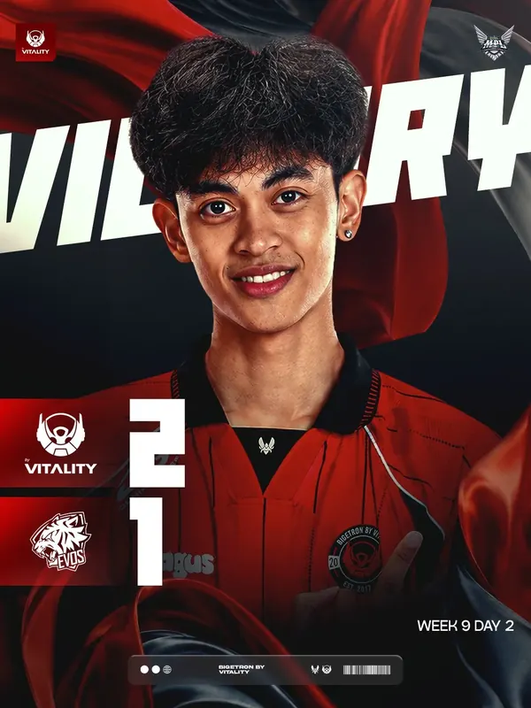 Bigetron by Vitality  derrota a EVOS para reclamar la novena victoria en MPL Indonesia