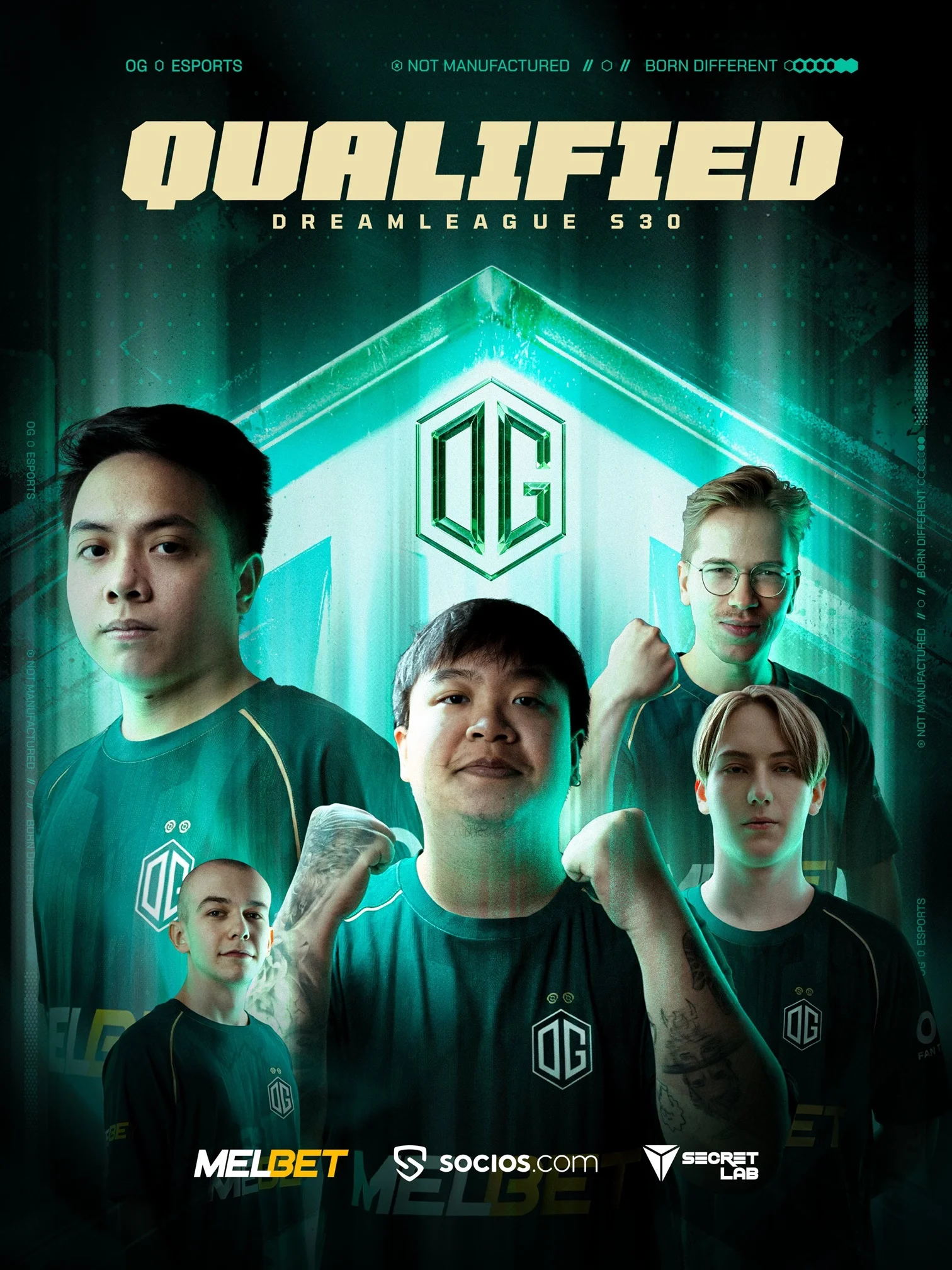 OG  barrida  Legion  para calificar para DreamLeague Season 30