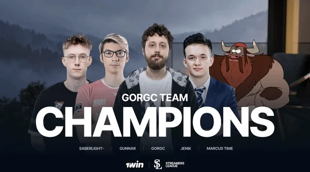 El equipo de  Gorgc  completó una barrida inversa para ganar la 1win Streamers League Temporada 3