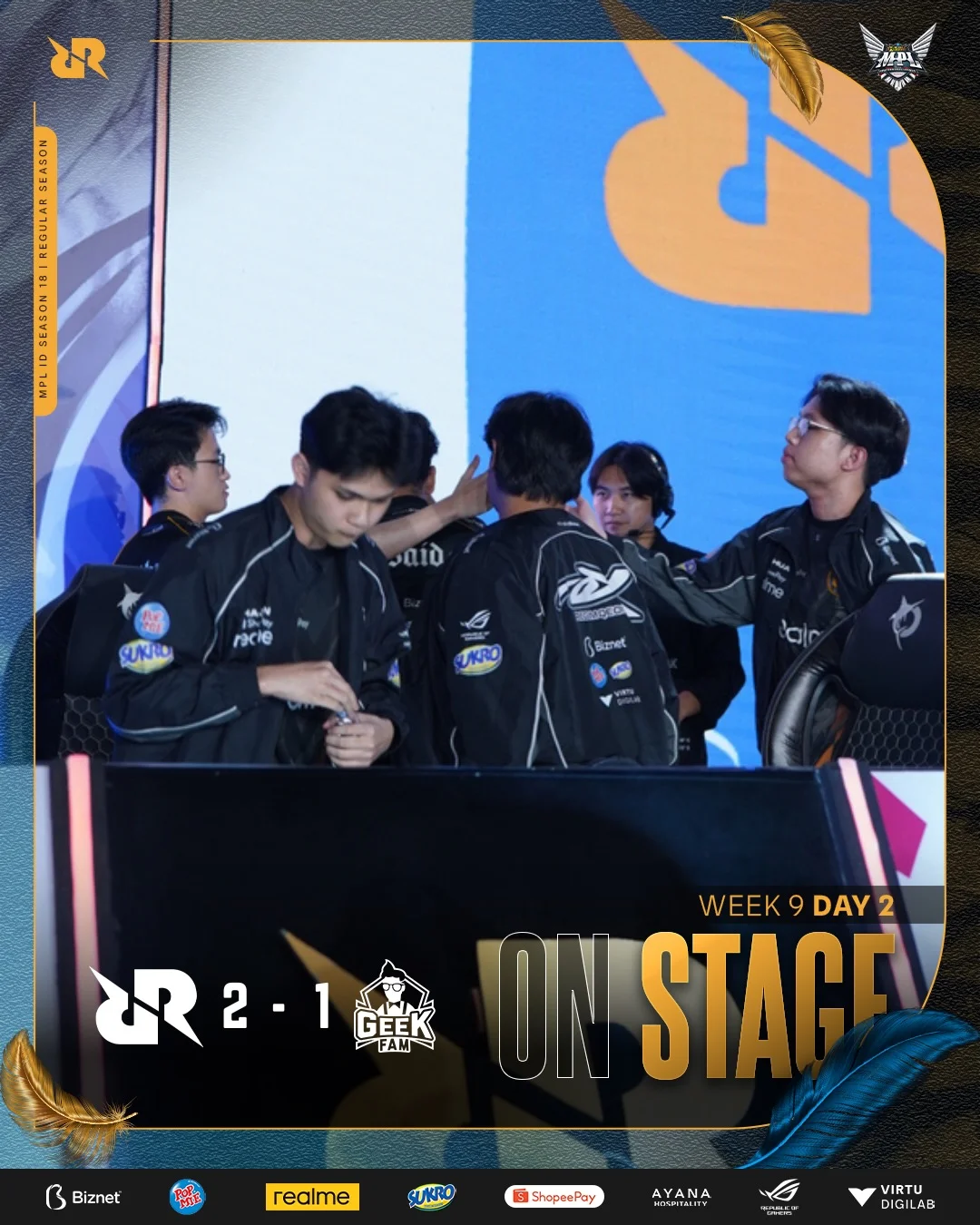 RRQ Hoshi  venció a  Geek Fam  para poner fin a una racha de tres derrotas consecutivas